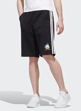 Adidas/阿迪达斯正品neo M DSNY DD SHORT唐老鸭男运动短裤GJ5641