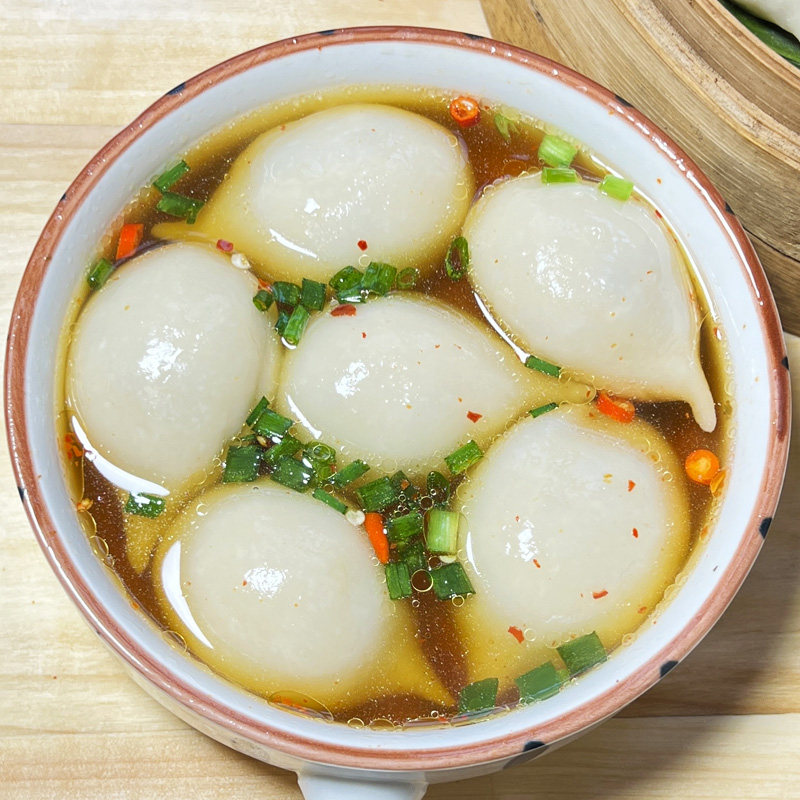 龙游北乡汤圆带尾巴大汤团衢州兰溪建德美食农家手工新鲜现做现发
