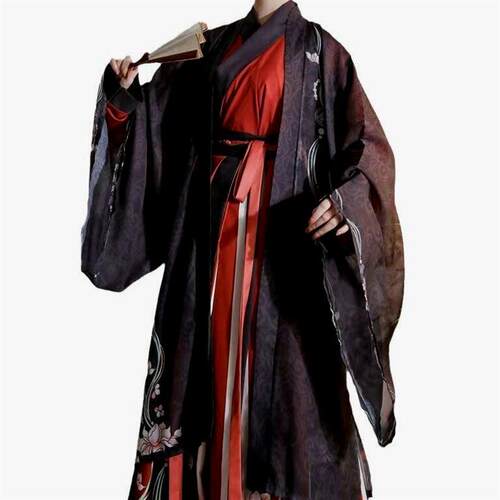 爆款ch瓷爹cos服新中式古风汉服男女中国风大袖衫齐腰古装仙气汉