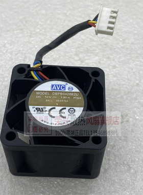 AVC DBPB0428B2U-P044 4028 12V1.80A PN:32030272-003服务器风扇