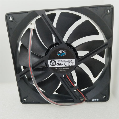 全新DF132512FDMN 13525 DC12V 0.45A 13.5厘米电脑机箱电源风扇