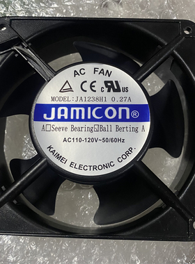 正品 JAMICON 凯美 JA1238H1/H2/H3 110V 220V 12038 散热风扇