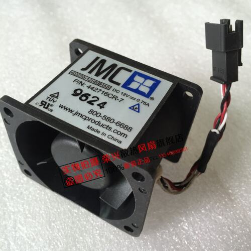 原装JMC 405038-12HAB 12V 0.75A 4038 4cm 双叶风扇 442716CR-7