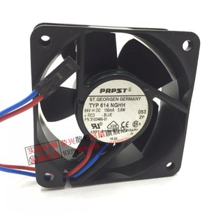 614NGHH NHH 3.6W 风扇 3.0W 24V TYP 6025 原装 6CM
