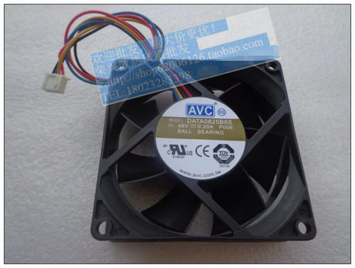 奇宏AVC 8025 48V 0.20A 4线 中兴设备专用风扇 DATA0825B8S-P006 - 封面