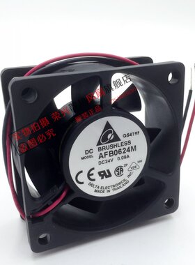 台达6厘米 6025 24V AFB0624M  AFB0624H  AFB0624SH 变频器风扇