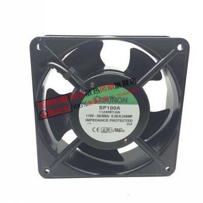 建准SUNON 12038 12CM 100V 115V交流机箱风扇 SP100A 1123XBT.GN