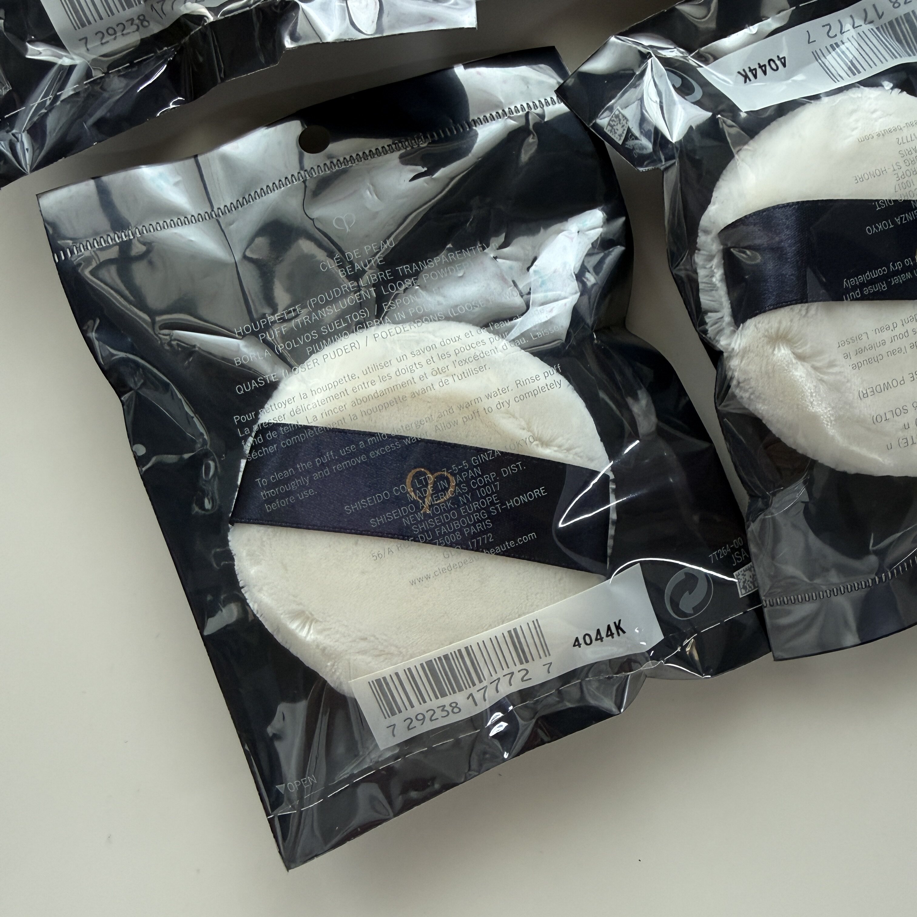 肌肤之钥Cpb粉扑柔软舒服好抓粉定妆蜜粉饼/散粉