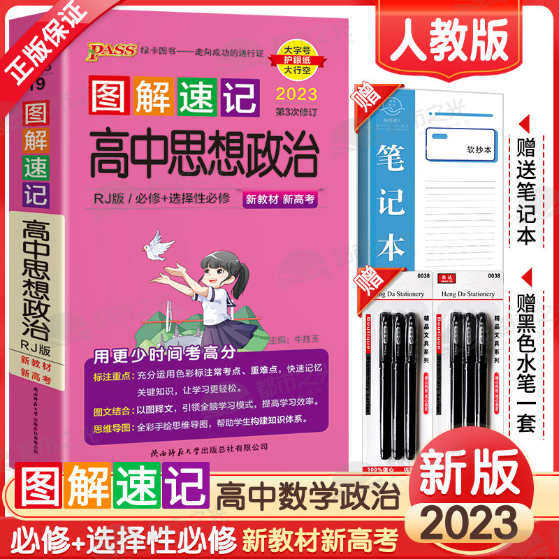 2023新版pass绿卡图解速记高中