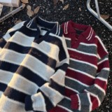 翻领条纹毛衣B40-P60,男装针织衫/毛衣,星座617A-3(原B318), 翻领条纹毛衣B40-P60,男装针织衫/毛衣,星座617A-3(原B318),