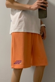 21五分裤短裤松紧腰休闲纯色沙滩裤大码男运动裤夏季B318-Z21-P35，男装休闲裤，星座617A-3（原B318）