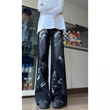 涂鸦中性牛仔裤B24-P50，男装牛仔裤，星座617A-3（原B318）