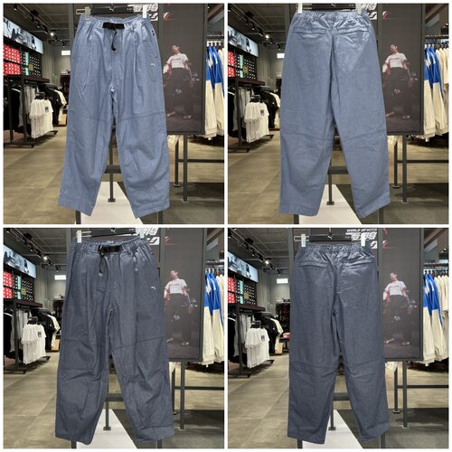 PUMA/彪马  NAVY PACK WOVEN PANTS联名梭织系带中腰休闲裤623262
