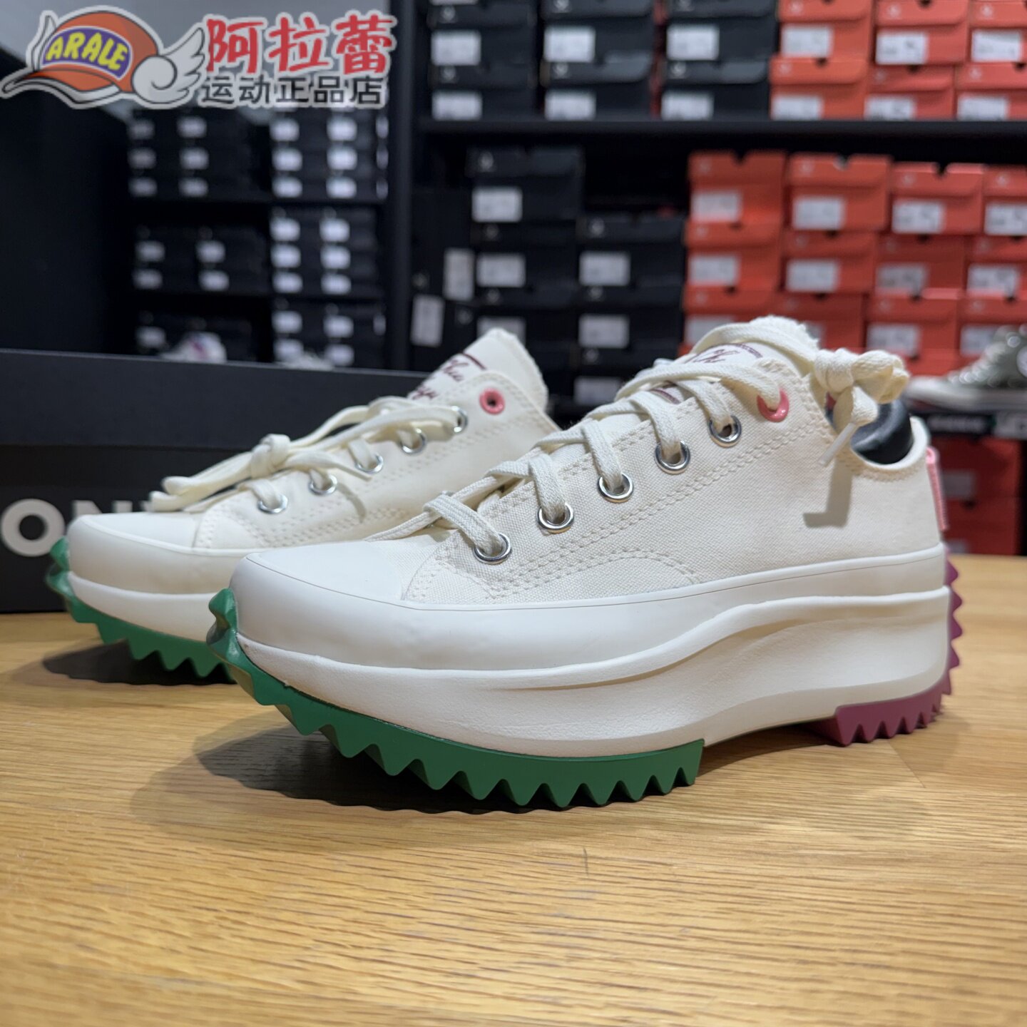 匡威/Converse Run Star Hike厚底低帮休闲运动鞋 A14271C图片