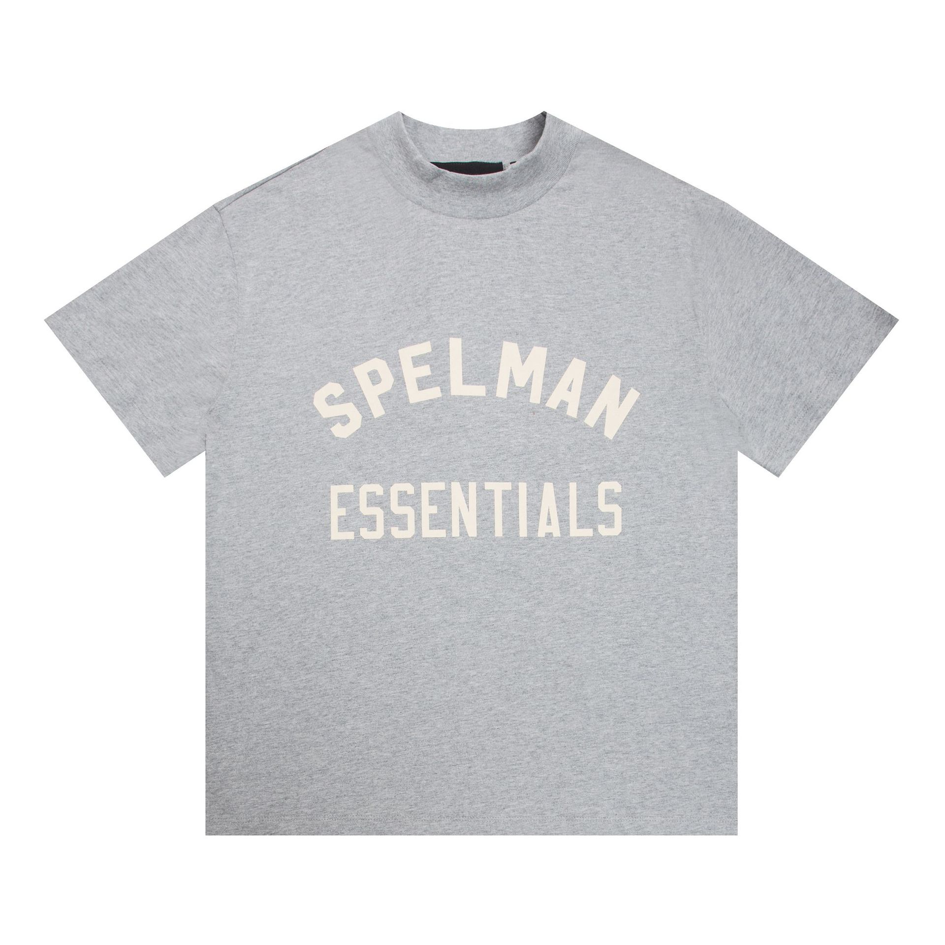 FOG 复线 ESSENTIALS 植绒字母T恤高街休闲男女情侣宽松款短袖ins