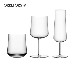 Orrefors进口水晶玻璃红酒杯高脚杯Informal葡萄酒杯家用玻璃酒杯