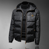 2024冬季新款连帽休闲白鸭绒羽绒服QT212-F7390-P320假模图，男装羽绒服，钱塘2010-1