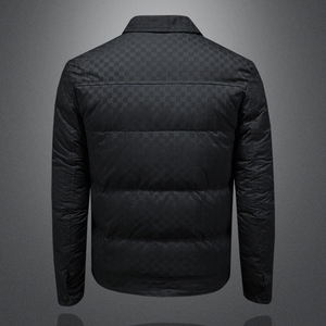 冬季新款翻领休闲羽绒服QT212-7733-P310 镂空图图片