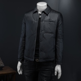 2024冬季新款休闲翻领保暖棉服QT212-F7727-P225假模图，男装棉衣，钱塘2010-1