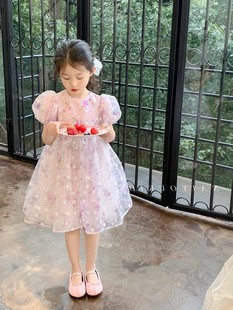 女童连衣裙春夏装2026新款儿童公主裙女宝宝百搭裙子tutu裙蓬蓬裙