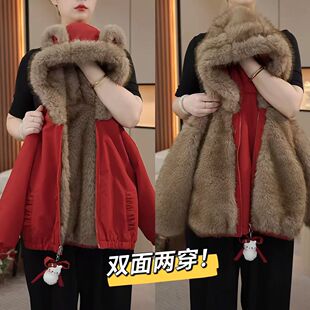 女童外套2025新款儿童洋气时髦连帽上衣中大童女孩秋季夹克衫加绒