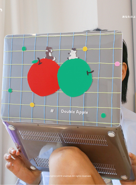 DALINlad大林「苹果系列」插画可爱适用于苹果macbook16寸14pro笔记本13寸pro M3M4全包24款电脑保护壳防摔