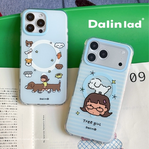 Dalinlad小狗磁吸磨砂iPhone壳