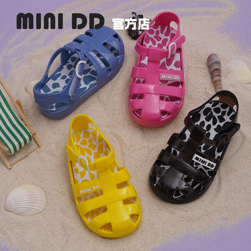 MINIDD儿童沙滩罗马鞋夏季