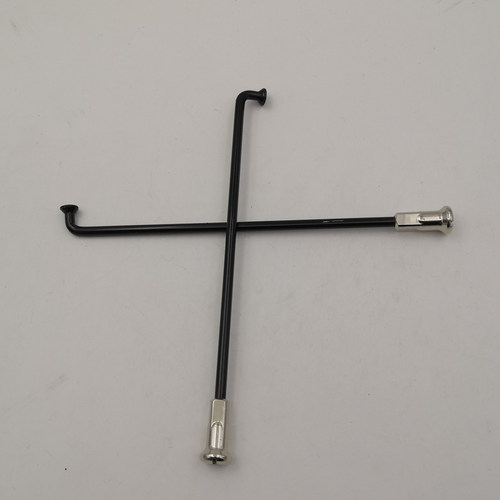 8号/8G直径4.0mm弯头304不锈钢材质黑摩托车车轮辐条钢丝(定做)