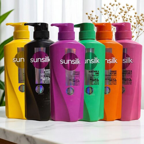 泰国SUNSILK洗发水柔顺控油