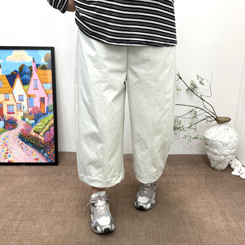 秋装大码女宽松遮肉显瘦九分裤