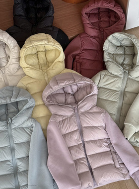 【新国标】儿童冬季90白鸭绒轻薄羽绒服宝宝羽绒服女童毛绒外套