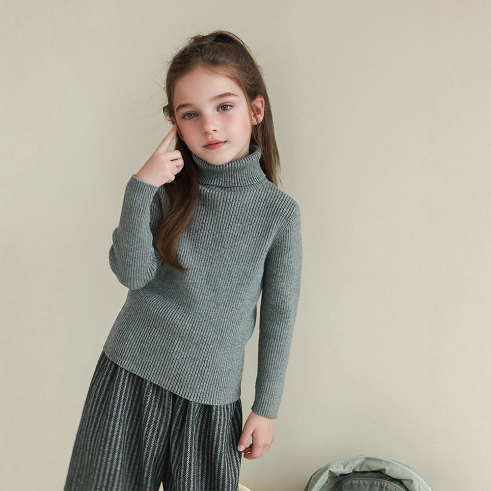 女童高领毛衣秋冬季打底衫中大童洋气长袖套头纯色针织衫儿童毛衣,童装/婴儿装/亲子装,毛衣/针织衫,淘宝优惠券,粉丝福利购,淘宝优惠卷