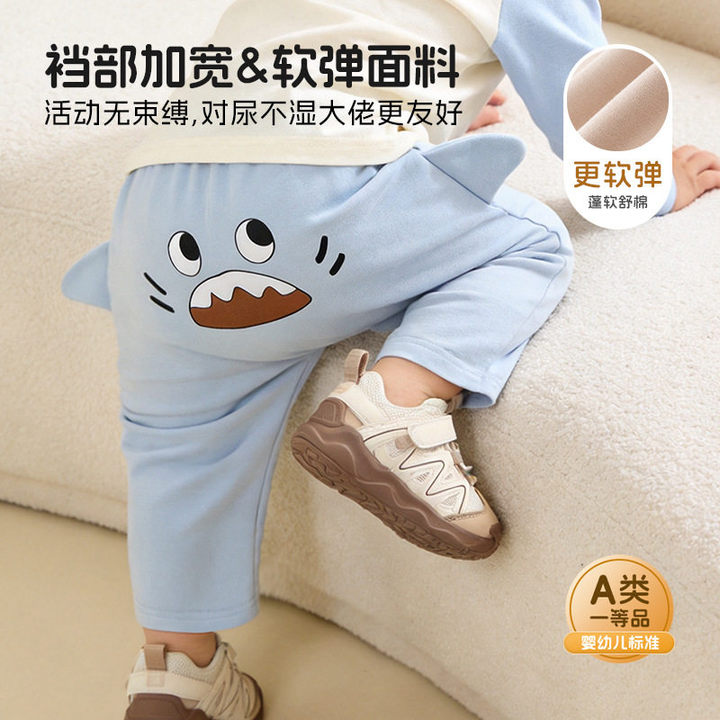 婴童大屁屁卡通韩版可爱长裤
