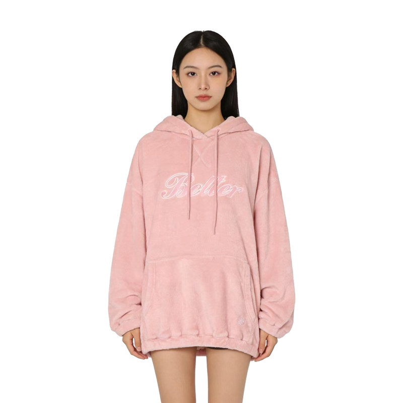 SP系列-时尚粉色绒感连帽卫衣P47,女装/女士精品,卫衣/绒衫,淘宝优惠券,粉丝福利购,淘宝优惠卷