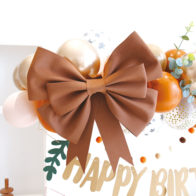网红超大蝴蝶结墙上装饰材料包ins大号成人生日布置场景装饰拍照