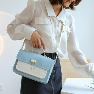 diy手工包包自制作材料包送女友生日礼物小猫吊坠剑桥包手工编织