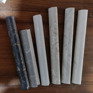 2.7米圆弧通体岗石阳角线装饰人造大理石瓷砖修边条收口护角线条