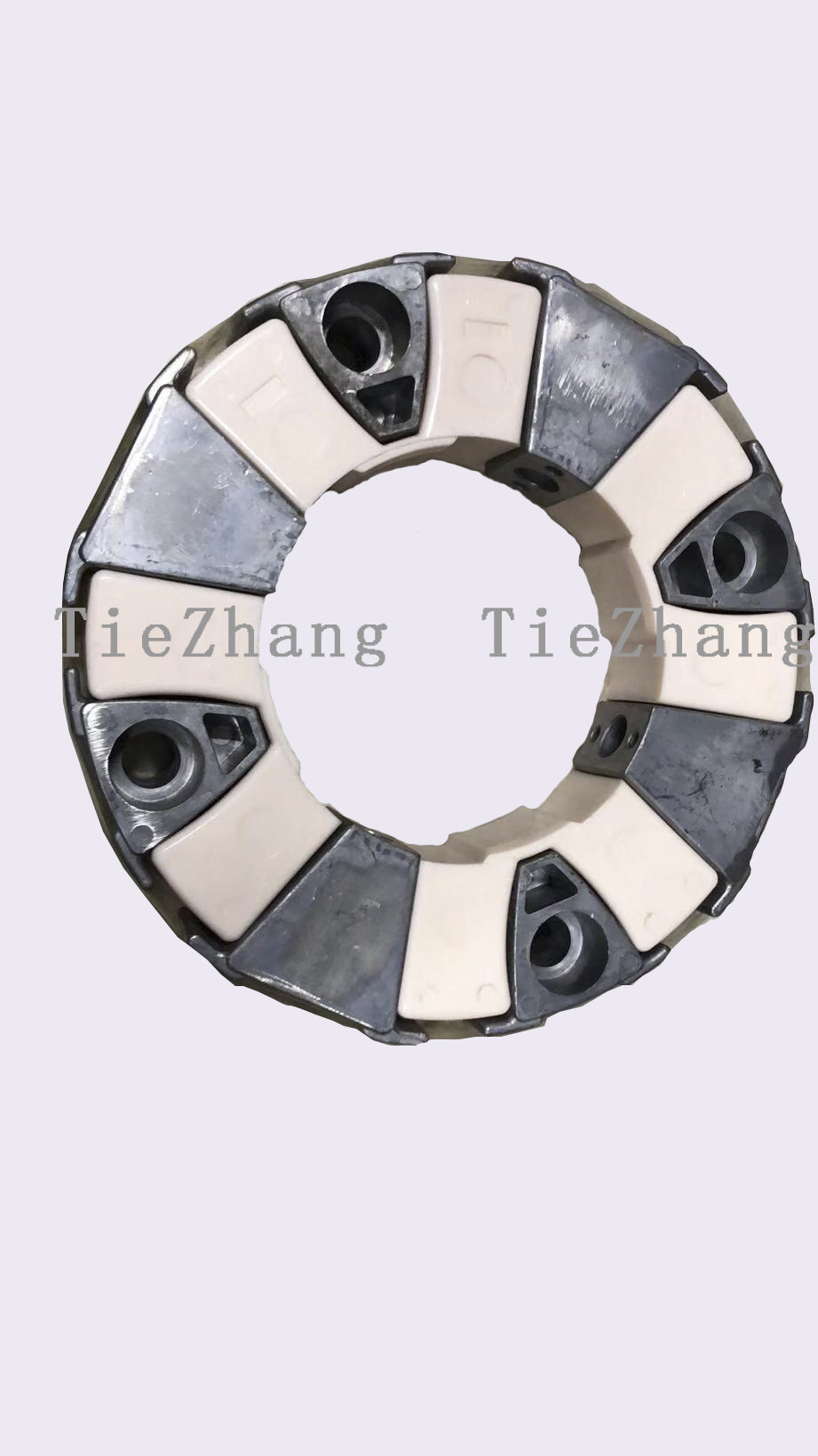 神钢SK200/210/230/250-8连接链接胶联轴器花键齿铝块挖掘机配件