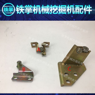 挖掘机配件小松PC50UU/PC75UU车门滑轮滑轨/滑道/轨道/门锁轴承