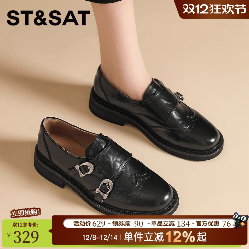 复古英伦风小皮鞋女2025秋季新款