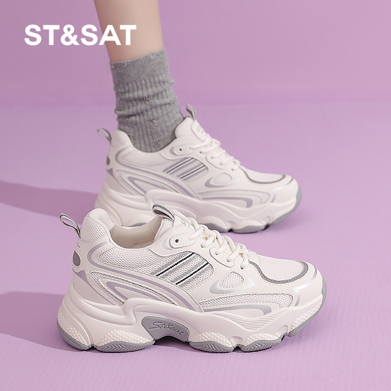 星期六内增高运动老爹鞋2025新款
