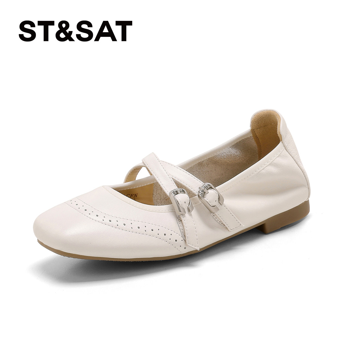 星期六芭蕾玛丽珍女款2026新款春季软底优雅配裙子交叉扣带单鞋子,女鞋,玛丽珍鞋,淘宝优惠券,粉丝福利购,淘宝优惠卷