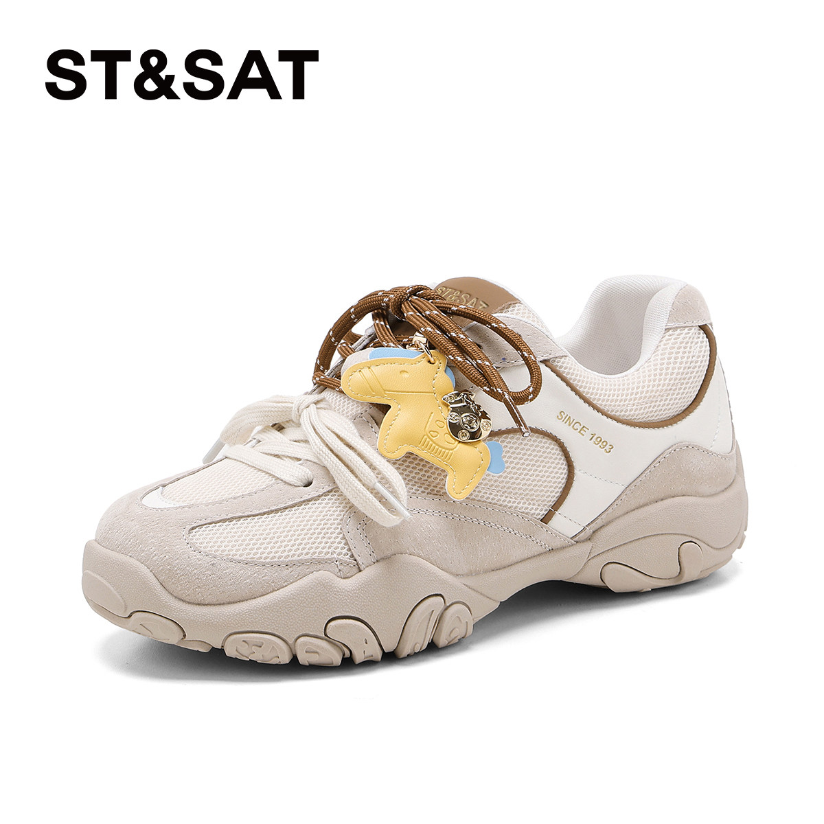 星期六复古德训鞋女2026年春季休闲运动轻便鞋时尚卡通挂件潮流鞋,女鞋,德训鞋,淘宝优惠券,粉丝福利购,淘宝优惠卷