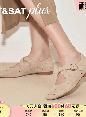 星期六法式玛丽珍鞋女2026春新款百搭休闲勃肯鞋软底鞋SSE1111117