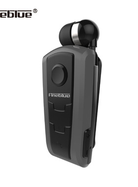 FineBlue佳蓝F910领夹式蓝牙耳机立体声伸缩运动来电震动耳塞