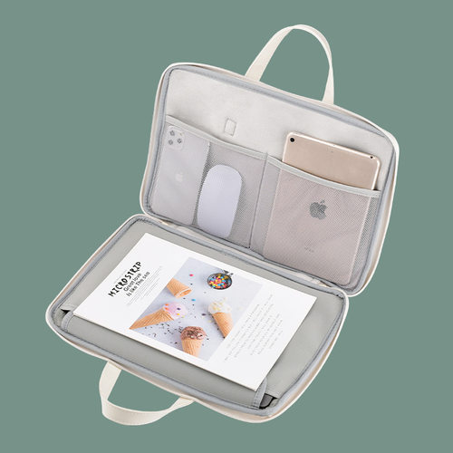 2025新款可爱手提电脑包14寸女生13寸15.6寸苹果16寸笔记本