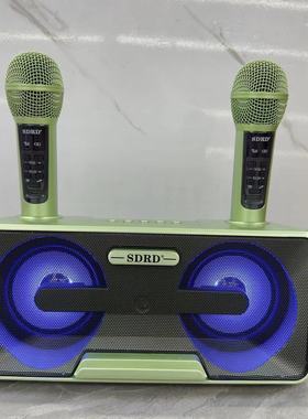 SD301S麦克风话筒蓝牙音响一体机家庭K歌机蓝牙音箱户外儿童K