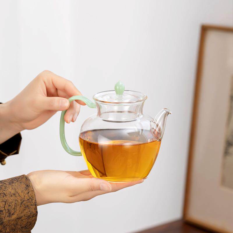 茗艺师高硼玻璃功夫茶具茶家用耐高温大容量电陶炉烧水养生泡茶壶