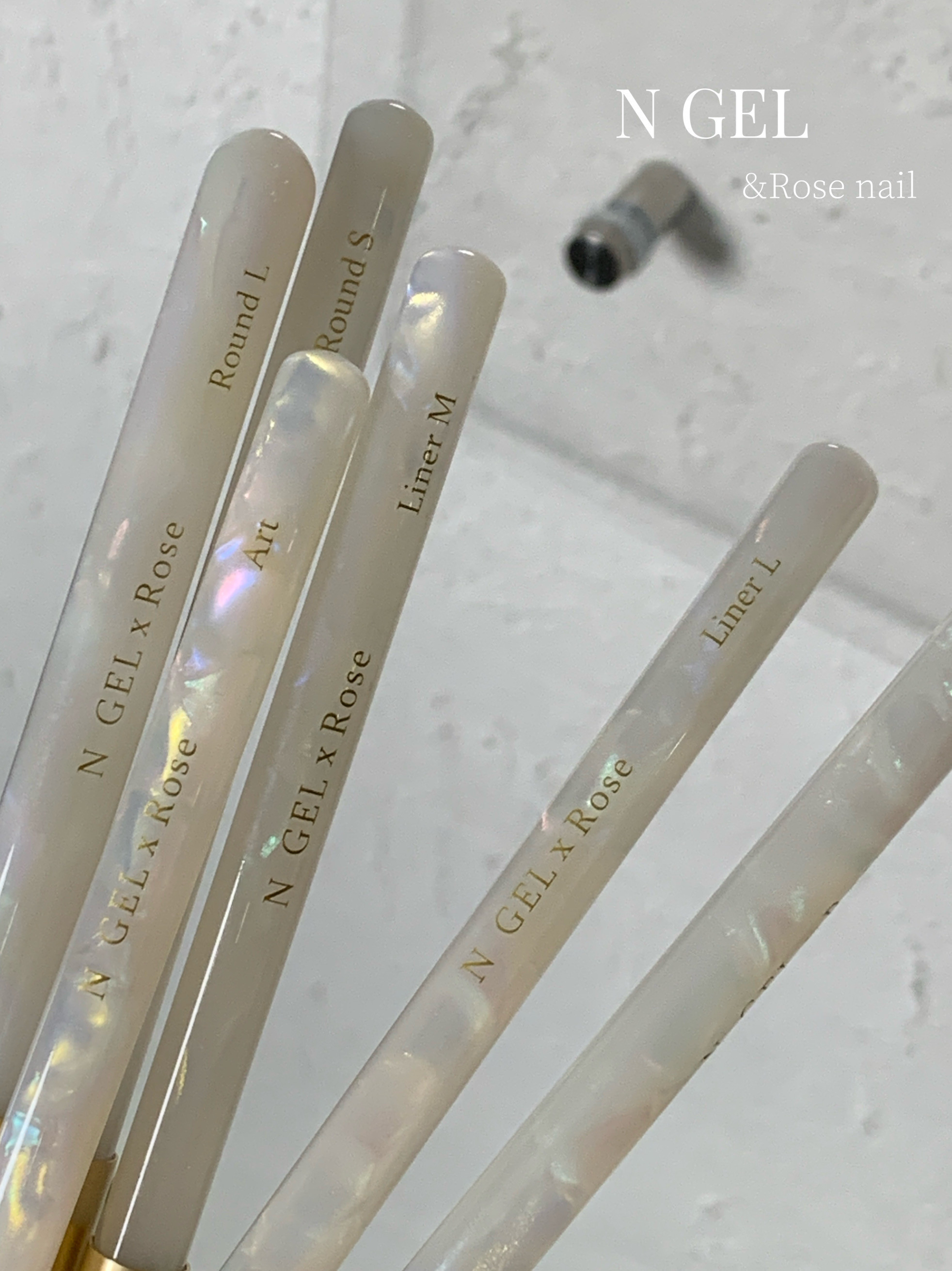 Acetate Nail Art Brush for Professional Gel Design - Taobao product photo 2